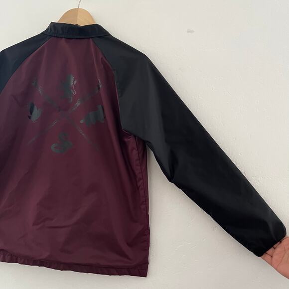 VANS x Harry Potter Kids Torrey Jacket Windbreaker Hogwarts Crests Youth Large - Picture 12 of 14